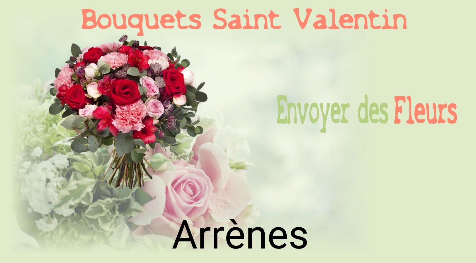 Roses de Saint-Valentin livrées à Arrènes